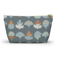 Frond Accessory Pouch w T-bottom in Aqua